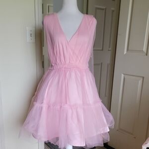 Unk Pink Sleeveless Dress